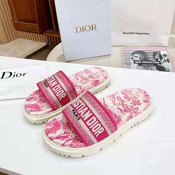 Dior Dway Pink Slippers