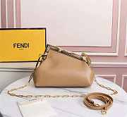 Fendi First Beige With Snake Skin Handle Size 26cm - 6