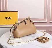 Fendi First Beige With Snake Skin Handle Size 26cm - 5