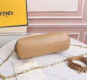 Fendi First Beige With Snake Skin Handle Size 26cm - 4