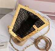 Fendi First Beige With Snake Skin Handle Size 26cm - 2