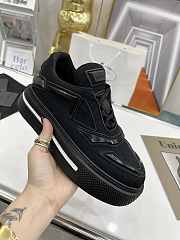 Prada Platform Black Sneakers - 6