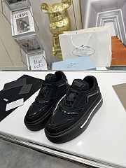 Prada Platform Black Sneakers - 4