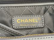 Chanel 22 Small Handbag Grey Calfskin AS3260 Size 35x37x7 cm - 6