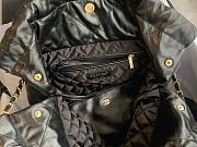 Chanel 22 Large Handbag Black Calfskin AS3262 Size 48x45x10 cm - 6