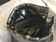 Chanel 22 Small Handbag Black Calfskin AS3260 Size 35x37x7 cm - 3