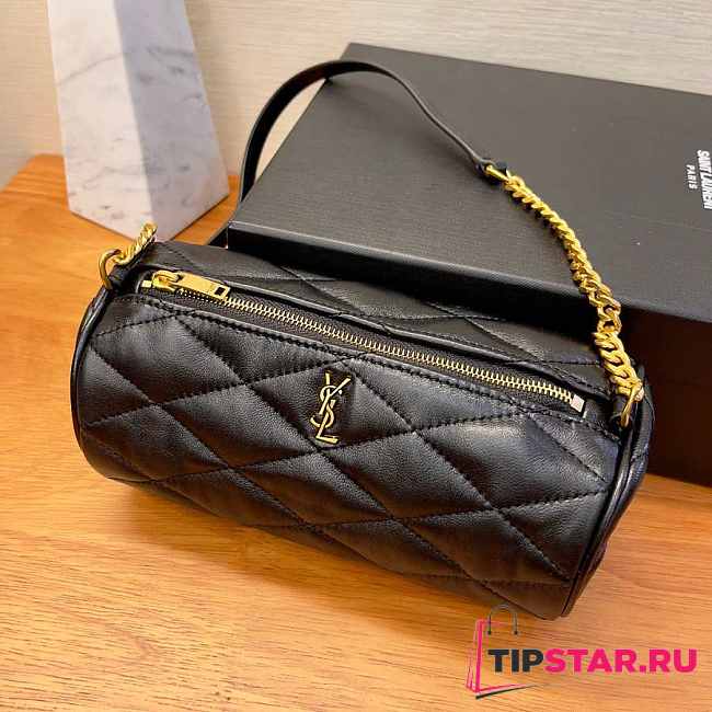 YSL Sade Black Leather Bag Size 20x10x10 cm - 1