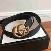 Gucci Leather belt with Double G buckle 3.0 cm - 5