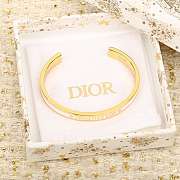 Dior Letter Open Bracelet - 5