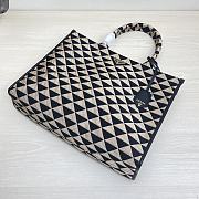 Prada Large Symbole jacquard fabric handbag - 1BA356 - 39x31x11cm - 5