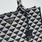 Prada Large Symbole jacquard fabric handbag - 1BA356 - 39x31x11cm - 2