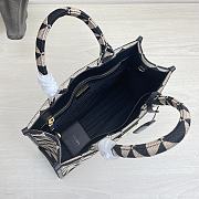  Prada Small Symbole jacquard fabric handbag - 1BA354 - 22x28x9cm - 6