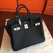 Hermes Birkin Black Togo Leather Size 30x22x16 cm - 3