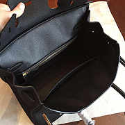 Hermes Birkin Black Togo Leather Size 30x22x16 cm - 4