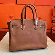 Hermes Birkin Brown Togo Leather Size 30x22x16 cm - 2