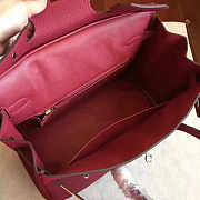 Hermes Birkin Burgundy Togo Leather Size 30x22x16 cm - 3