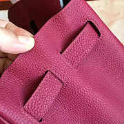 Hermes Birkin Burgundy Togo Leather Size 30x22x16 cm - 6