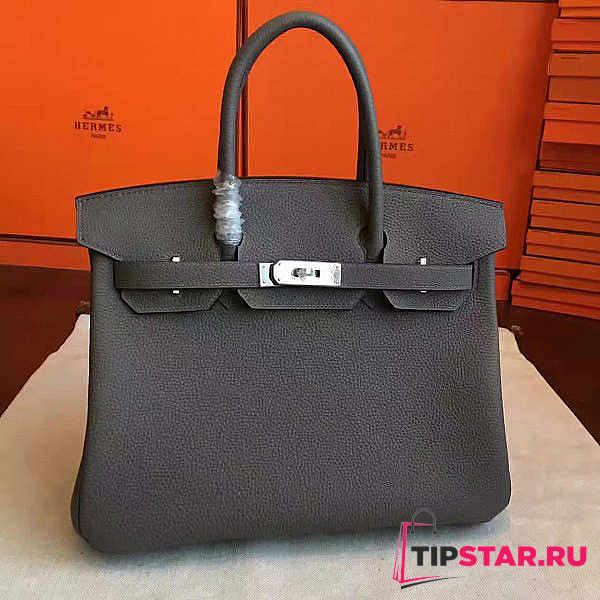 Hermes Birkin Grey Togo Leather Size 30x22x16 cm - 1