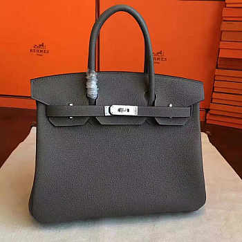 Hermes Birkin Grey Togo Leather Size 30x22x16 cm