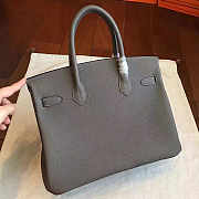 Hermes Birkin Grey Togo Leather Size 30x22x16 cm - 5