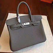 Hermes Birkin Grey Togo Leather Size 30x22x16 cm - 4