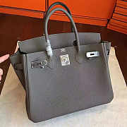 Hermes Birkin Grey Togo Leather Size 30x22x16 cm - 2