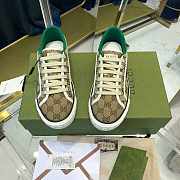 Gucci Tennis 1977 Sneaker Beige/Ebony GG Canvas - 1