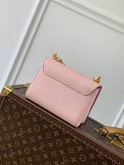LV Twist PM Pink Grain Leather M20699 Size 19x15x9 cm - 4