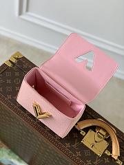 LV Twist PM Pink Grain Leather M20699 Size 19x15x9 cm - 3