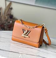 LV Twist MM Gold Cipango Beige Epi Leather M20846 Size 23x17x9.5 cm - 1