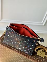 LV Coussin PM Navy Blue Lambskin Leather M21353 Size 26x20x12 cm - 5