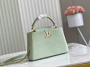 LV Capucines BB Green Taurillon Leather M59850 Size 27x18x9 cm - 1