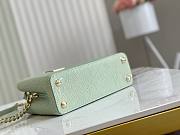 LV Capucines BB Green Taurillon Leather M59850 Size 27x18x9 cm - 6