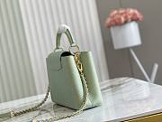 LV Capucines BB Green Taurillon Leather M59850 Size 27x18x9 cm - 5