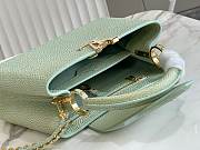 LV Capucines BB Green Taurillon Leather M59850 Size 27x18x9 cm - 4