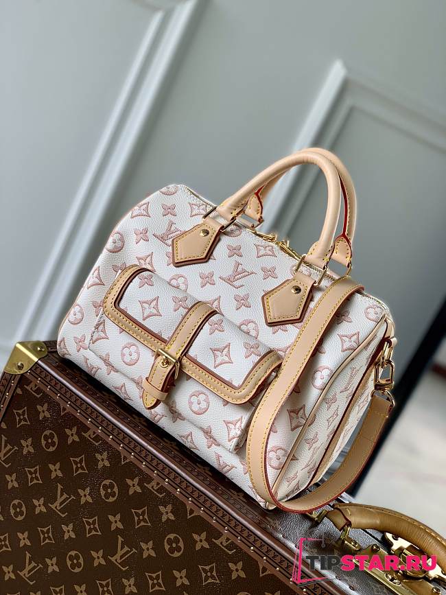 LV SPEEDY BANDOULIÈRE 25 Beige Monogram M20919 - 1