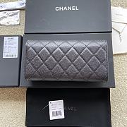 Chanel Classic Flap Wallet Golden Hardware Size 19×10.5×3 cm - 2
