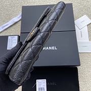 Chanel Classic Flap Wallet Golden Hardware A80758 Size 19×10.5×3 cm - 5