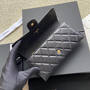 Chanel Classic Flap Wallet Golden Hardware A80758 Size 19×10.5×3 cm - 4