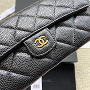 Chanel Classic Flap Wallet Golden Hardware A80758 Size 19×10.5×3 cm - 2