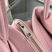 Prada Small Leather Bag Light Pink 1BA368 size 26x14x13 cm - 3