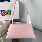 Prada Small Leather Bag Light Pink 1BA368 size 26x14x13 cm - 2