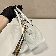 Prada Leather Handbag White 1BA111 size 24x19x12 cm - 2