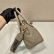 Prada Leather Handbag Clay Gray 1BA111 size 24x19x12 cm - 6