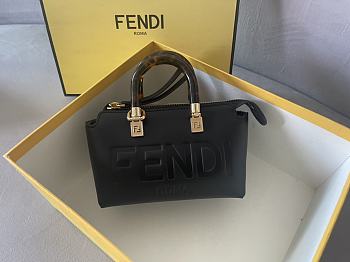 Fendi By The Way Mini Black 8BS067 size 17 x 18 x 8 cm