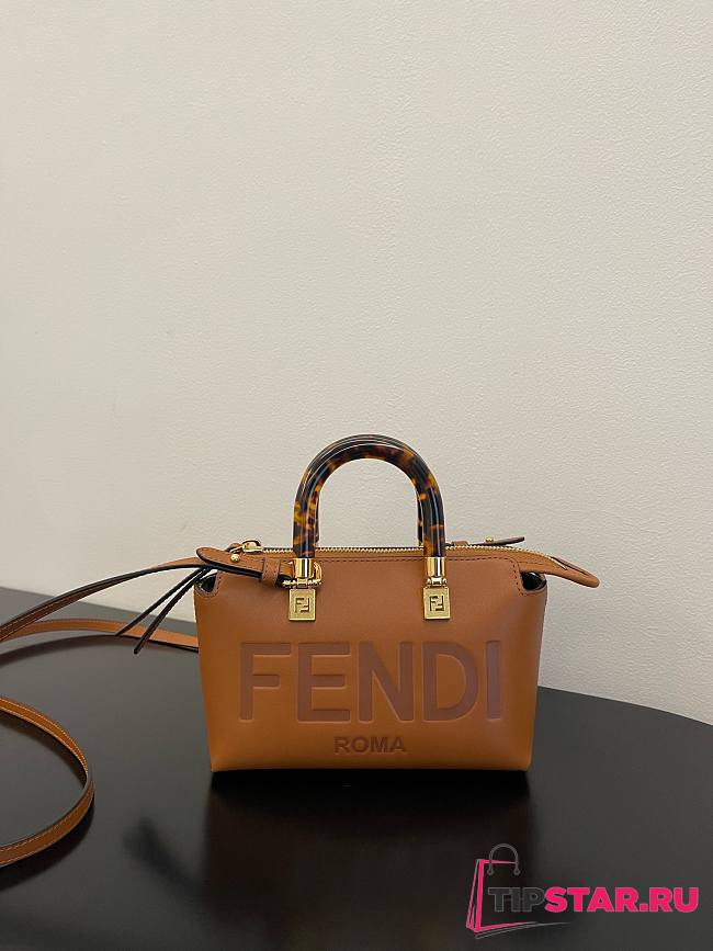 Fendi By The Way Mini Brown 8BS067 size 17 x 18 x 8 cm - 1