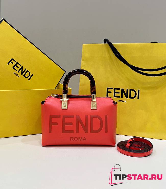 Fendi By The Way Mini Red 8BS067 size 17 x 18 x 8 cm - 1