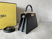 Fendi Peekaboo ISeeU Petite Black 8BN335 size 20x15x11 cm - 3