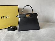 Fendi Peekaboo ISeeU Petite Black 8BN335 size 20x15x11 cm - 2