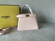 Fendi Peekaboo ISeeU Petite Light Pink 8BN335 size 20x15x11 cm - 3